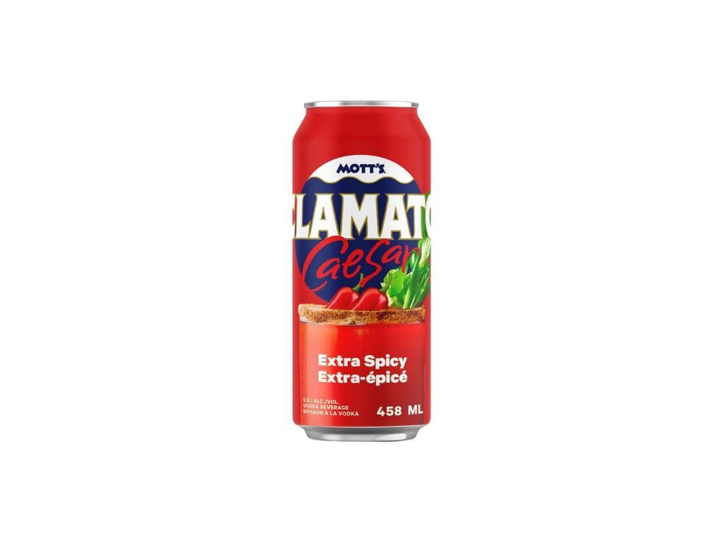 Mott's Clamato Extra Spicy Caesar (458ml)