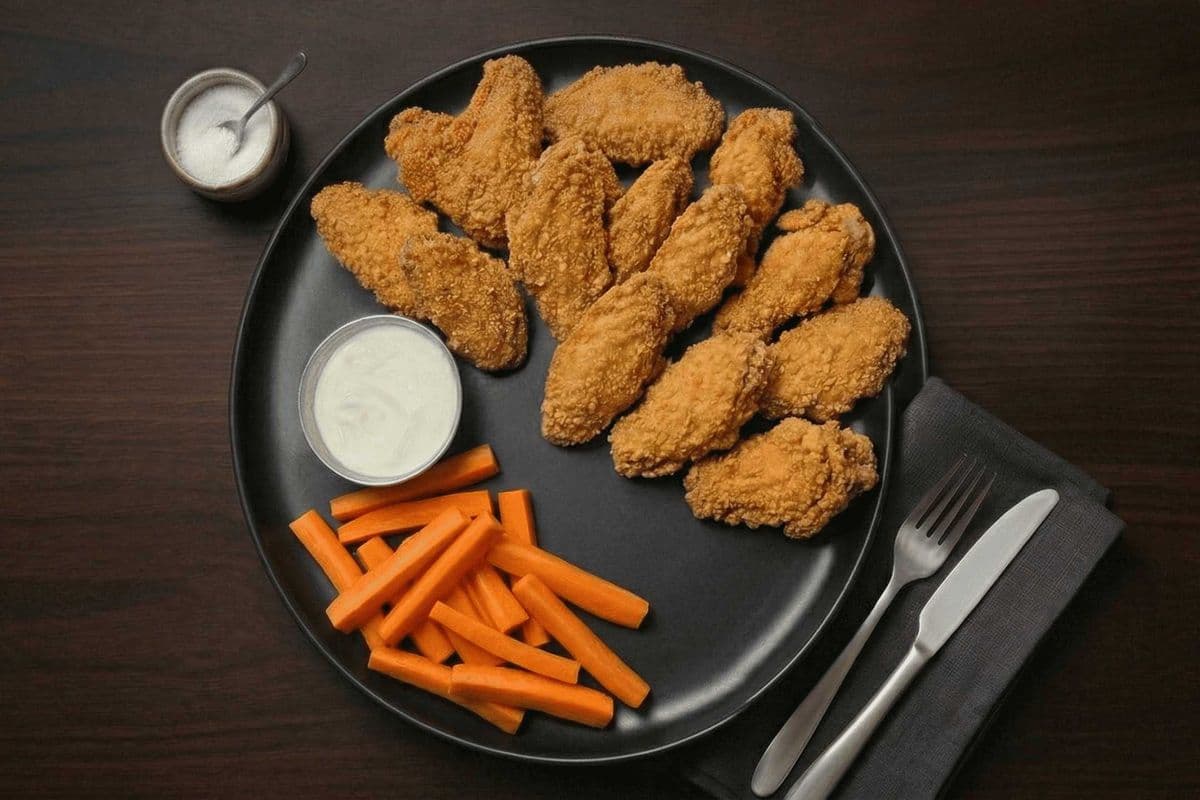 Chicken Wings - Breaded (8 pcs)