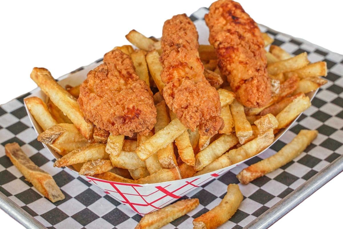Chicken Fingers with Fries