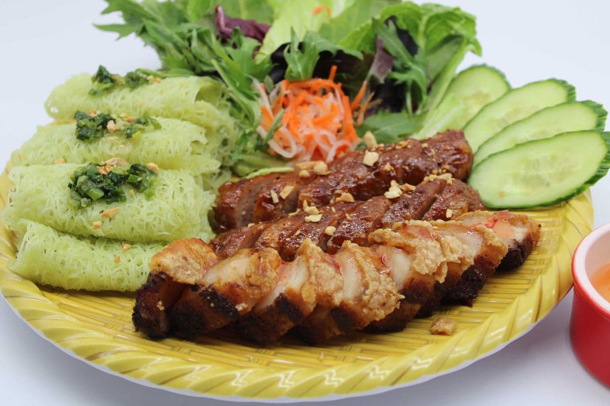 H20 - The Dual Style Of Pork Platter - Mẹt Nem Nướng & Heo Quay