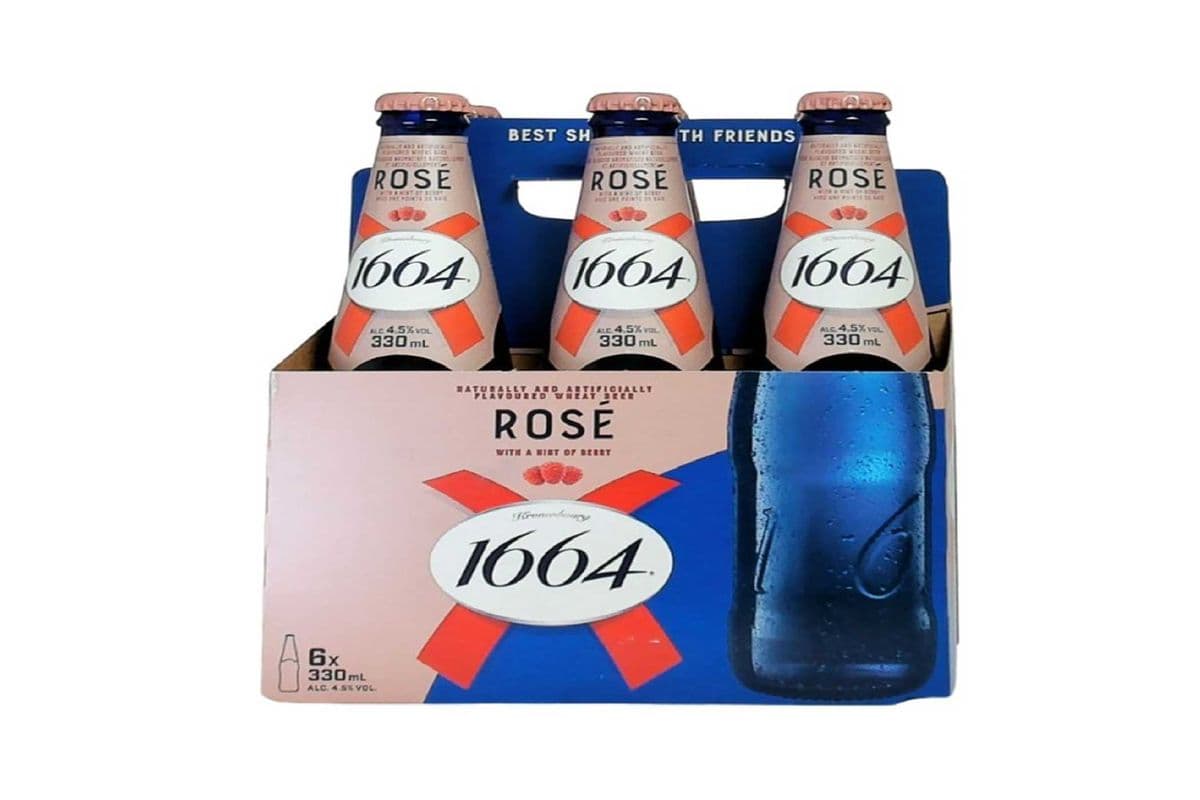 105669. KRONENBOURG 1664 ROSE (6 x 330ML (BOTTLES))