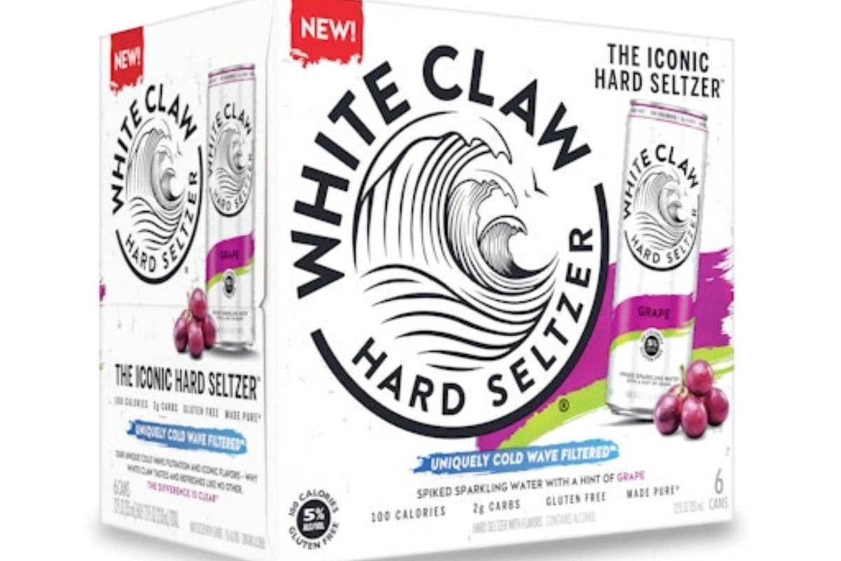 WHITE CLAW GRAPE (6 PACK) (6 x 355ML CAN)