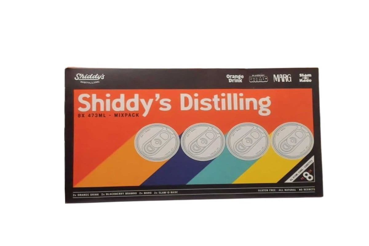 SHIDDYS MIXER 8 CANS (8 x 473 ML)