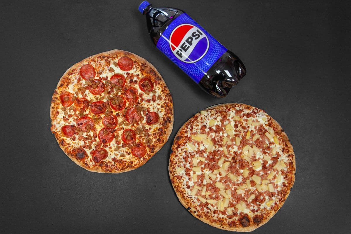 2 X-Large Pizzas