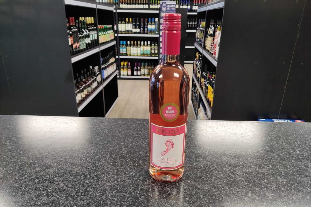 Barefoot – White Zinfandel (1 x 750ml Bottle )