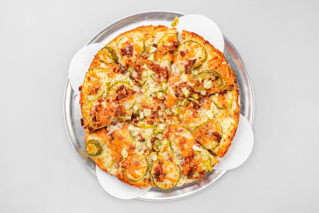 10" Dill Pickle & Bacon Pizza