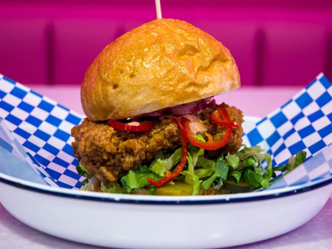 Hot Honey Dipped Sando