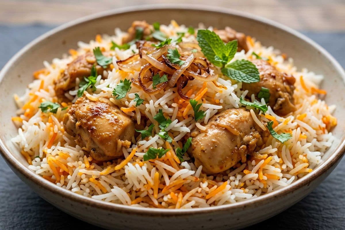 Lucknow Special Chicken Biryani
