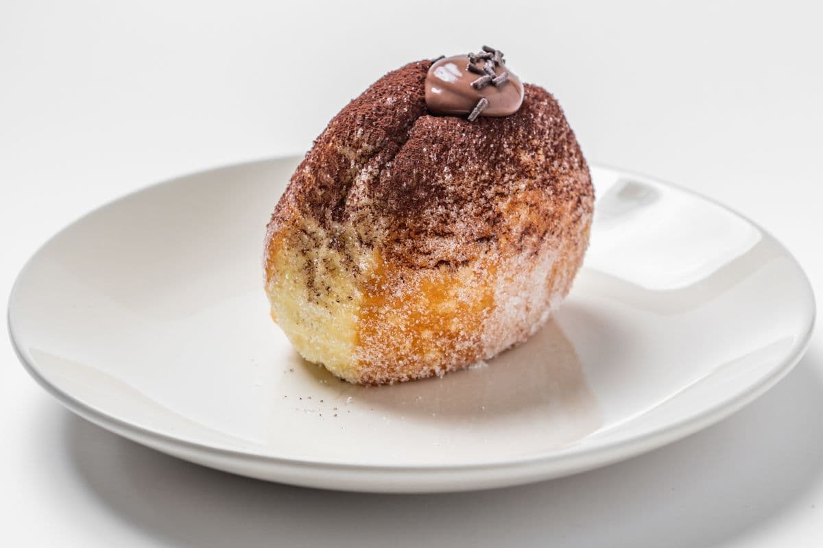 Chocolate Cream Donut
