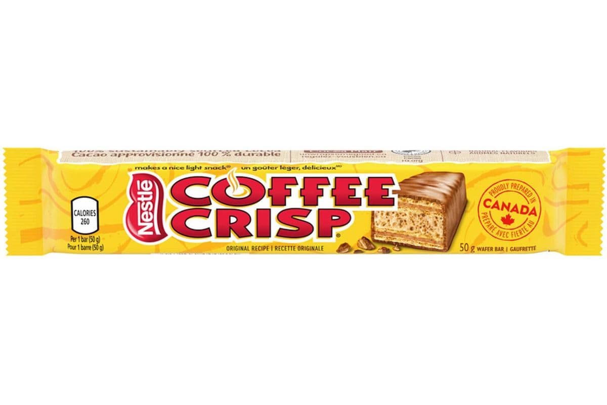 Nestle Coffee Crisp (50g) (260 Cal)