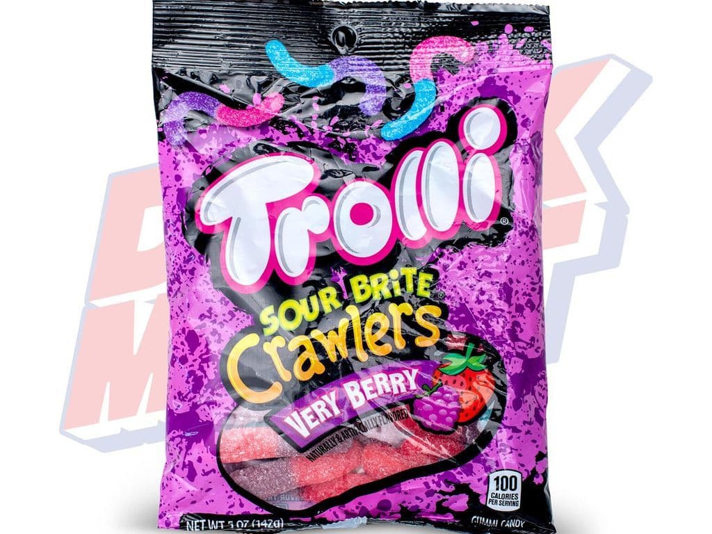 Trolli Sour Brite Crawler Very Berry - 142g