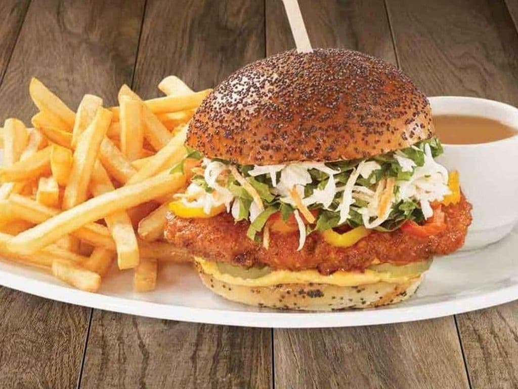St-Burger piri-piri, signé St-Hubert / Piri-piri St-Burger, by St-Hubert