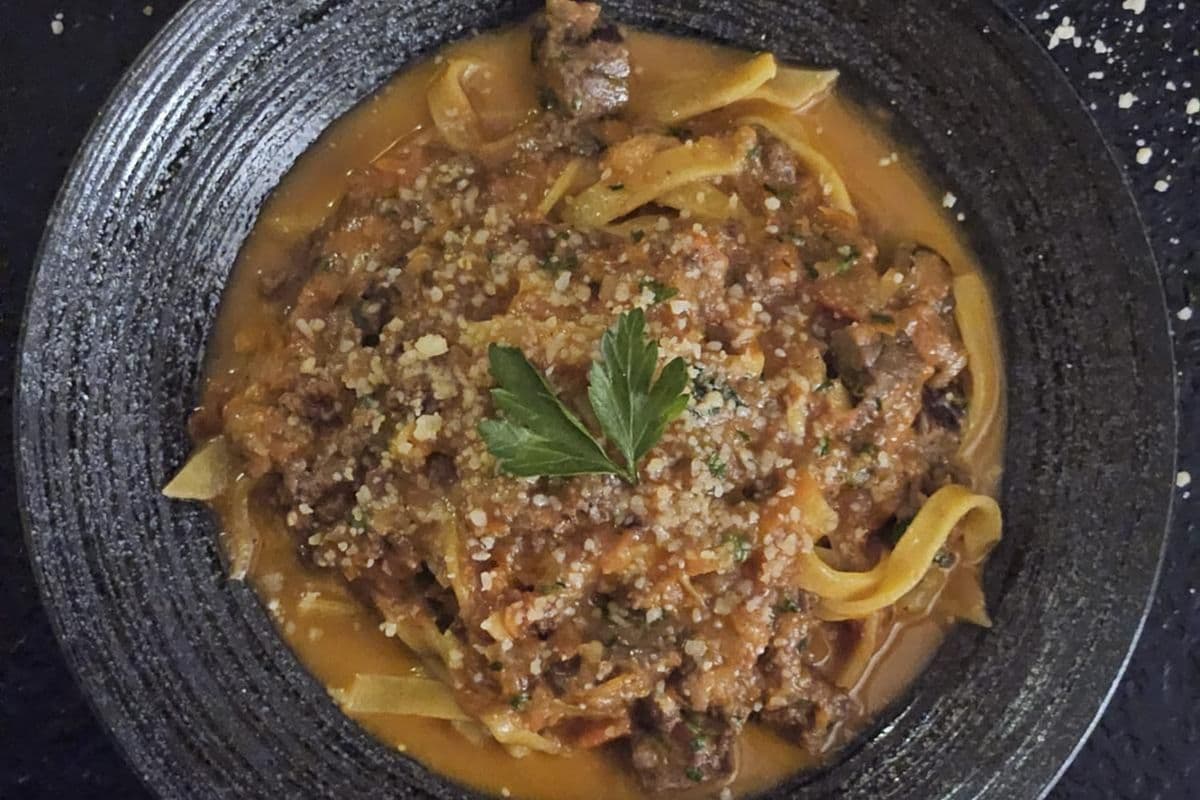 Beef Bolognese Tagliatelle
