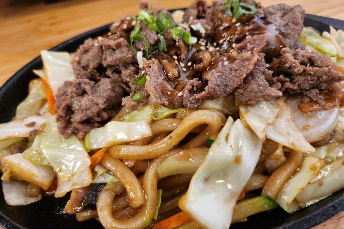 Beef Yakiudon