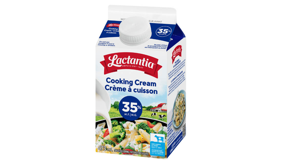 Lactantia Crème à cuisson 35% 473mL / Cooking Cream 35% 473mL