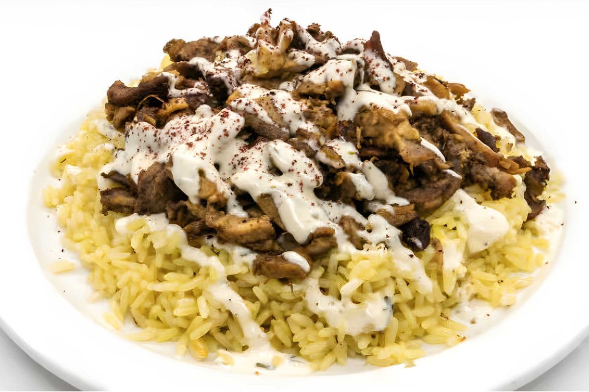 Chicken Shawarma On Rice
