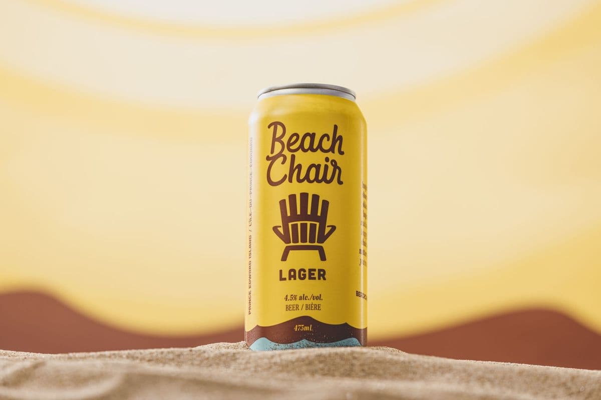Beach Chair Lager (1 x 473 ml Can)
