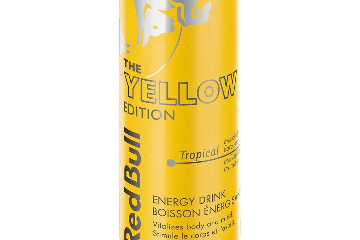 Red Bull yellow edition