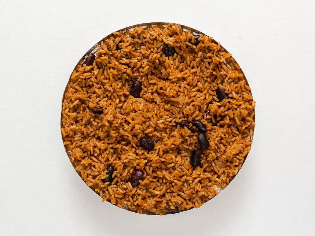Rice and Peas (Round Bowl)