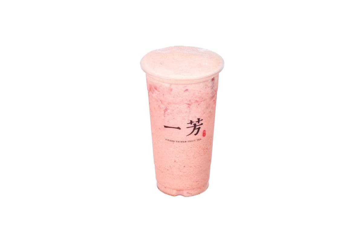 Strawberry Black Tea Latte 草莓鲜奶茶