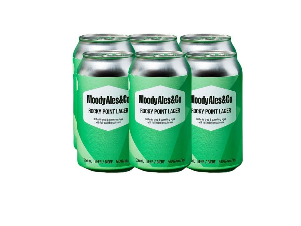 Moody Ales - Rocky Point Lager (6x355ml)