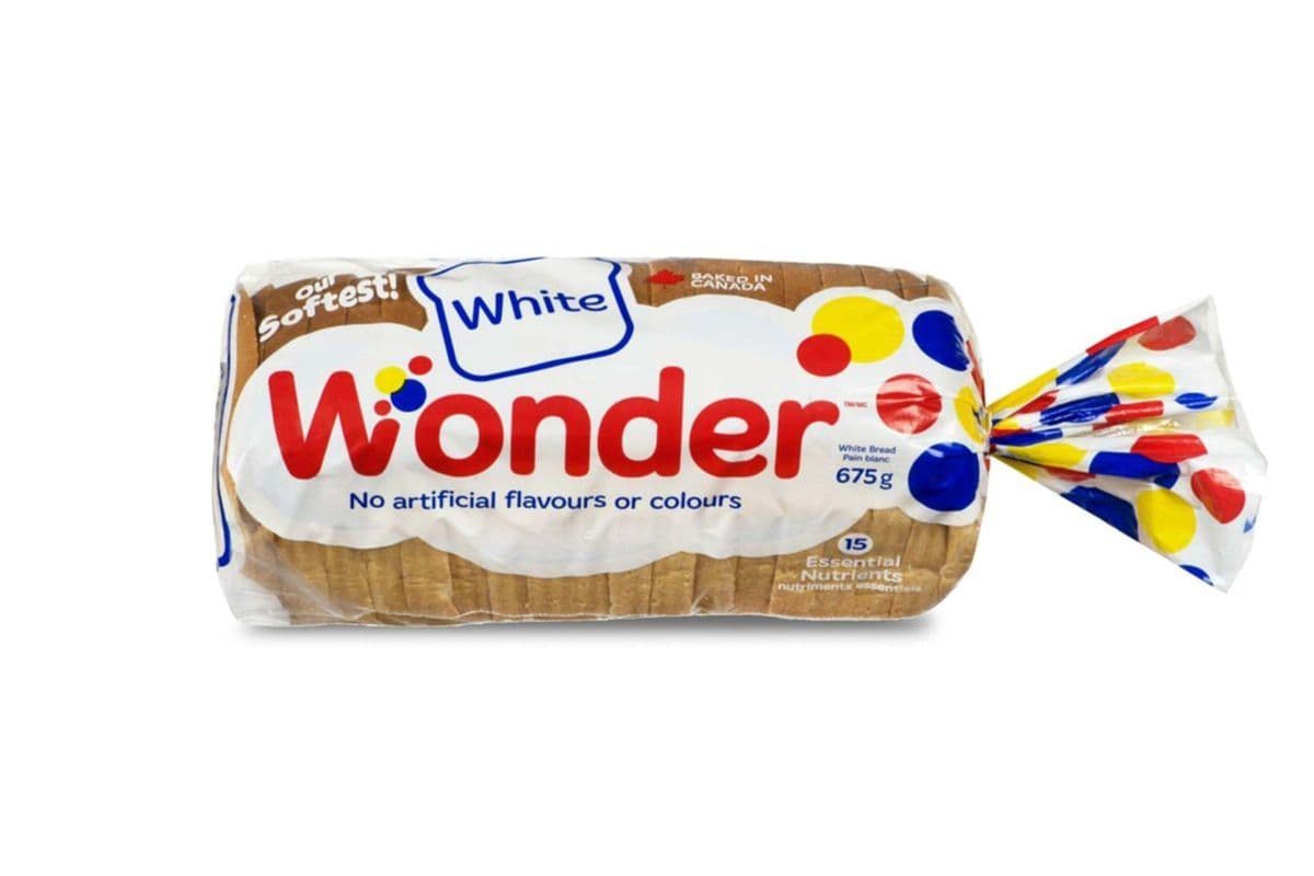 Wonder White Bread (675 g)