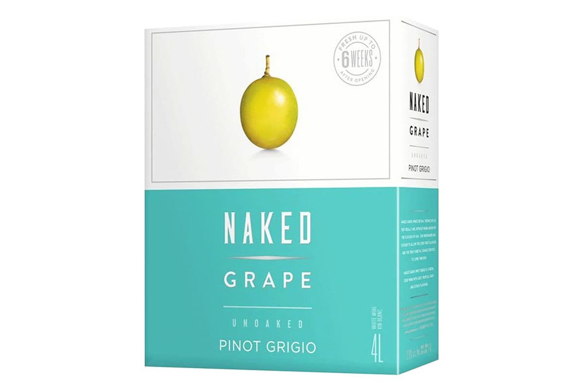 Naked Grape Pinot Grigio (1 x 4 L)