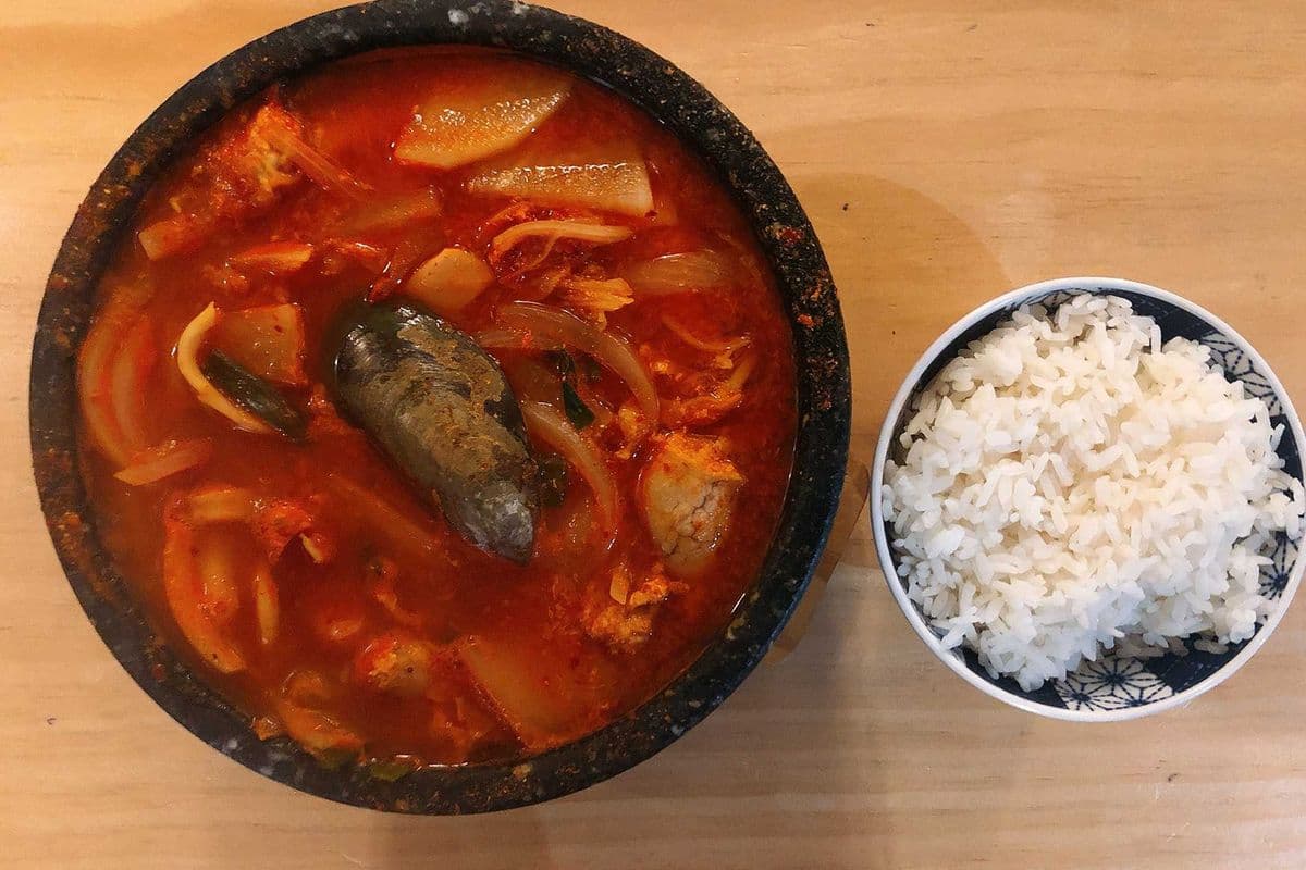 Spicy Tarako Soup