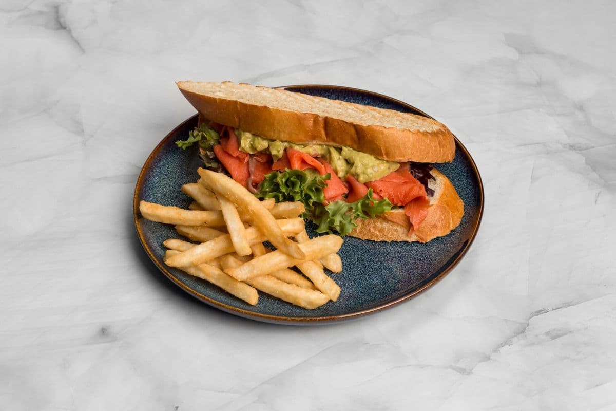 Smoked Salmon and Guacamole