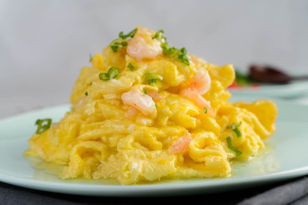 Scrambled Egg wShrimp 滑蛋虾仁