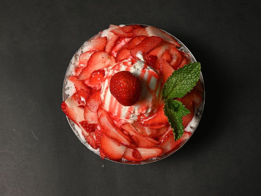 Strawberry Bingsu/Shaved ice