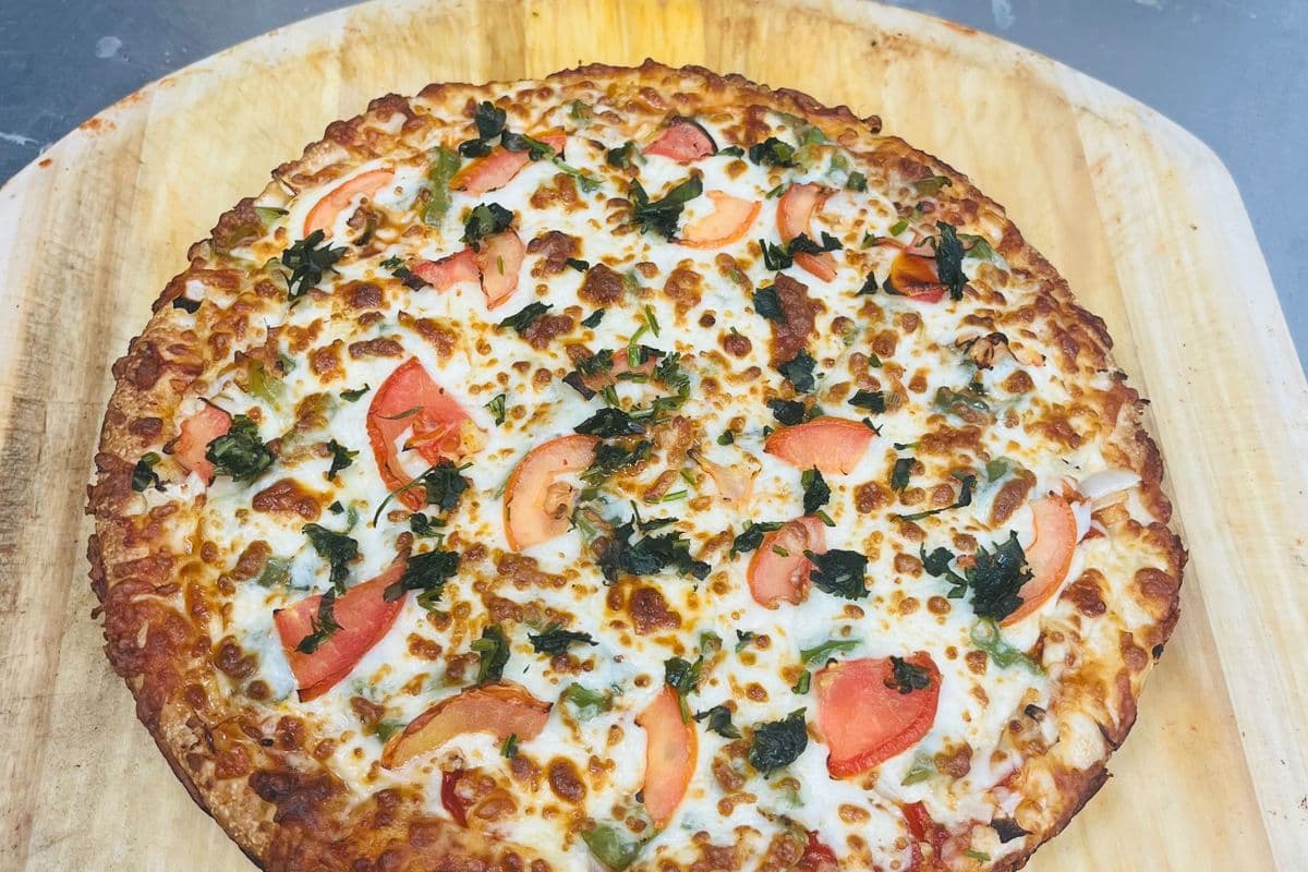 10" Punjabi-Style Veggie Pizza