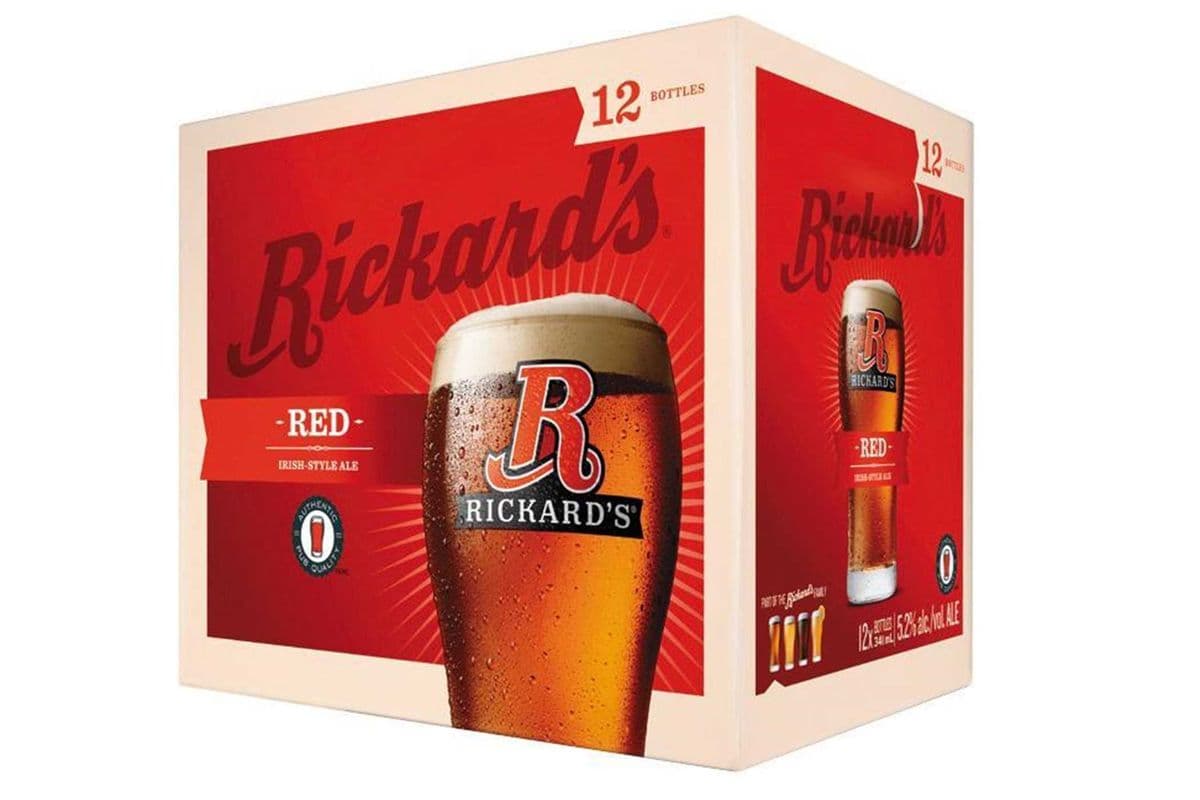 RICKARDS RED 12 BOTTLES (12 x 341 ML)