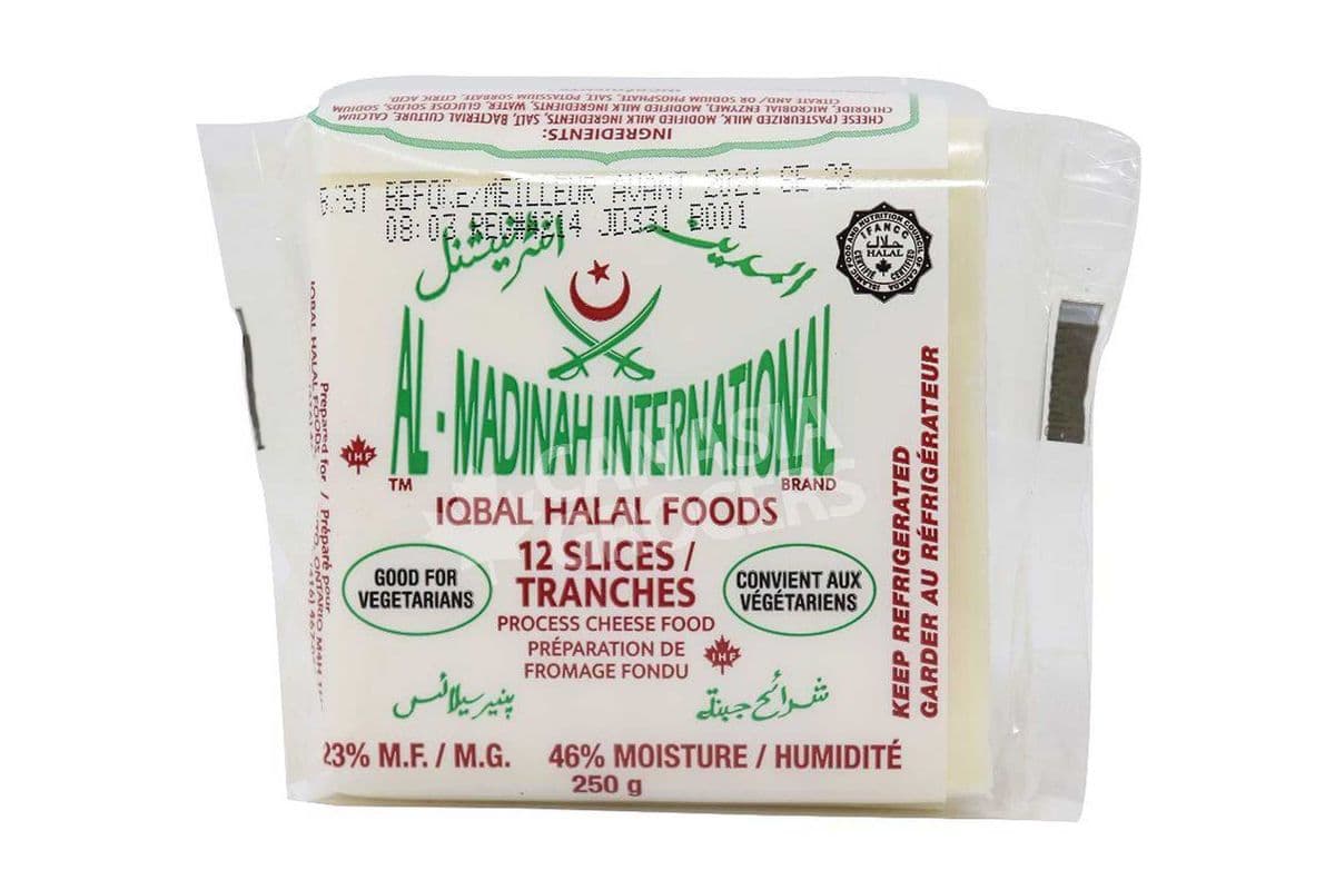 Al Madina White Cheese Slice (12 pcs)