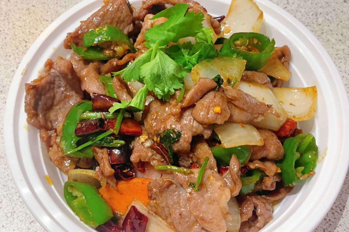 8. Cumin Beef 孜然牛肉
