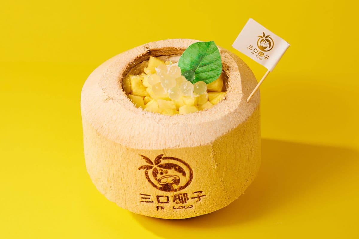 Pineapple Pearl Coco 菠萝爆珠椰子冻