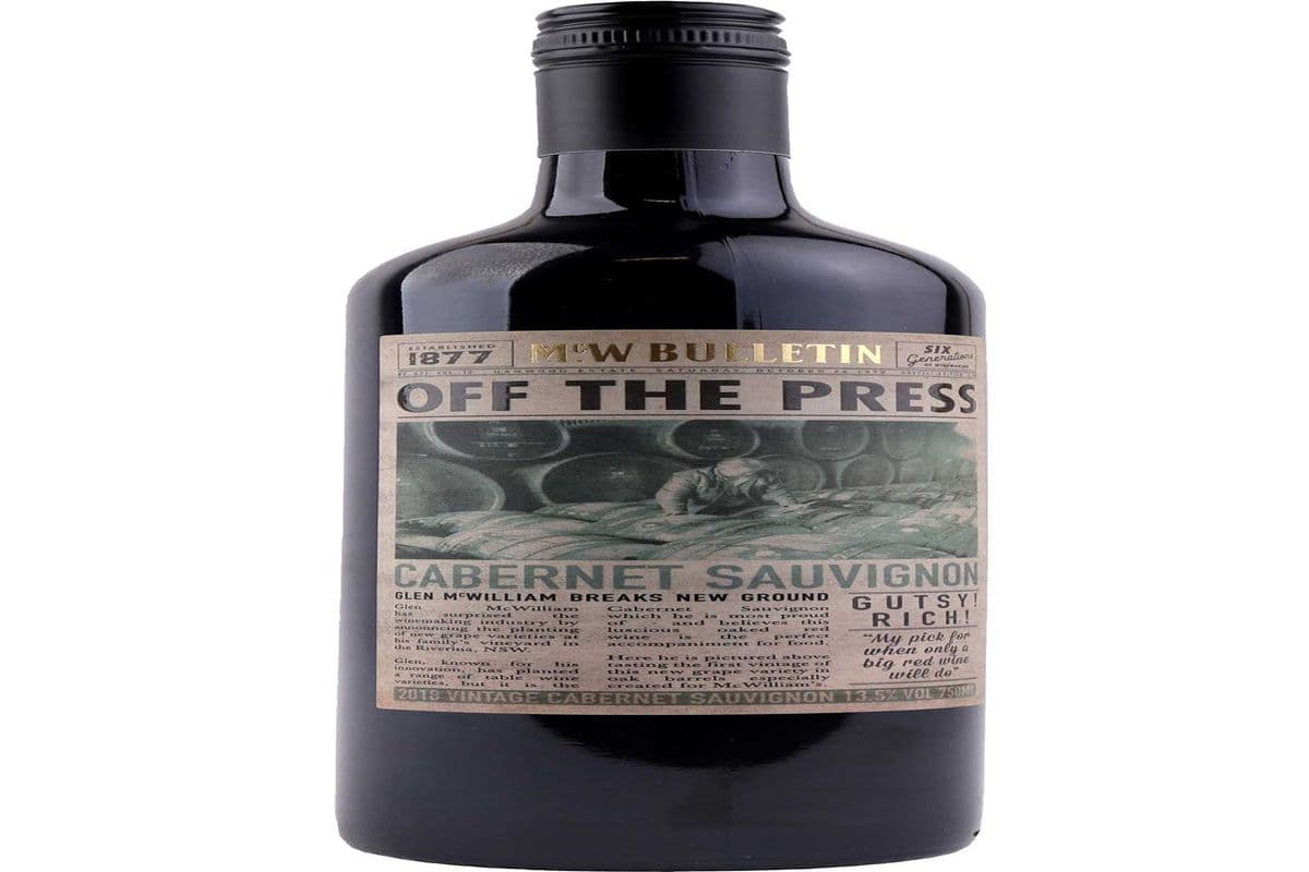 MCWILLIAMS OFF THE PRESS Cabernet Sauvignon (1 x 750ML)