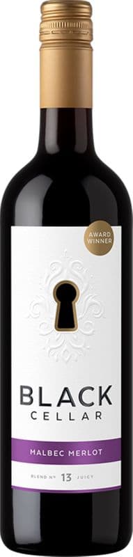 Black Cellar Malbec Merlot (750 ml) (1 x 750ML)