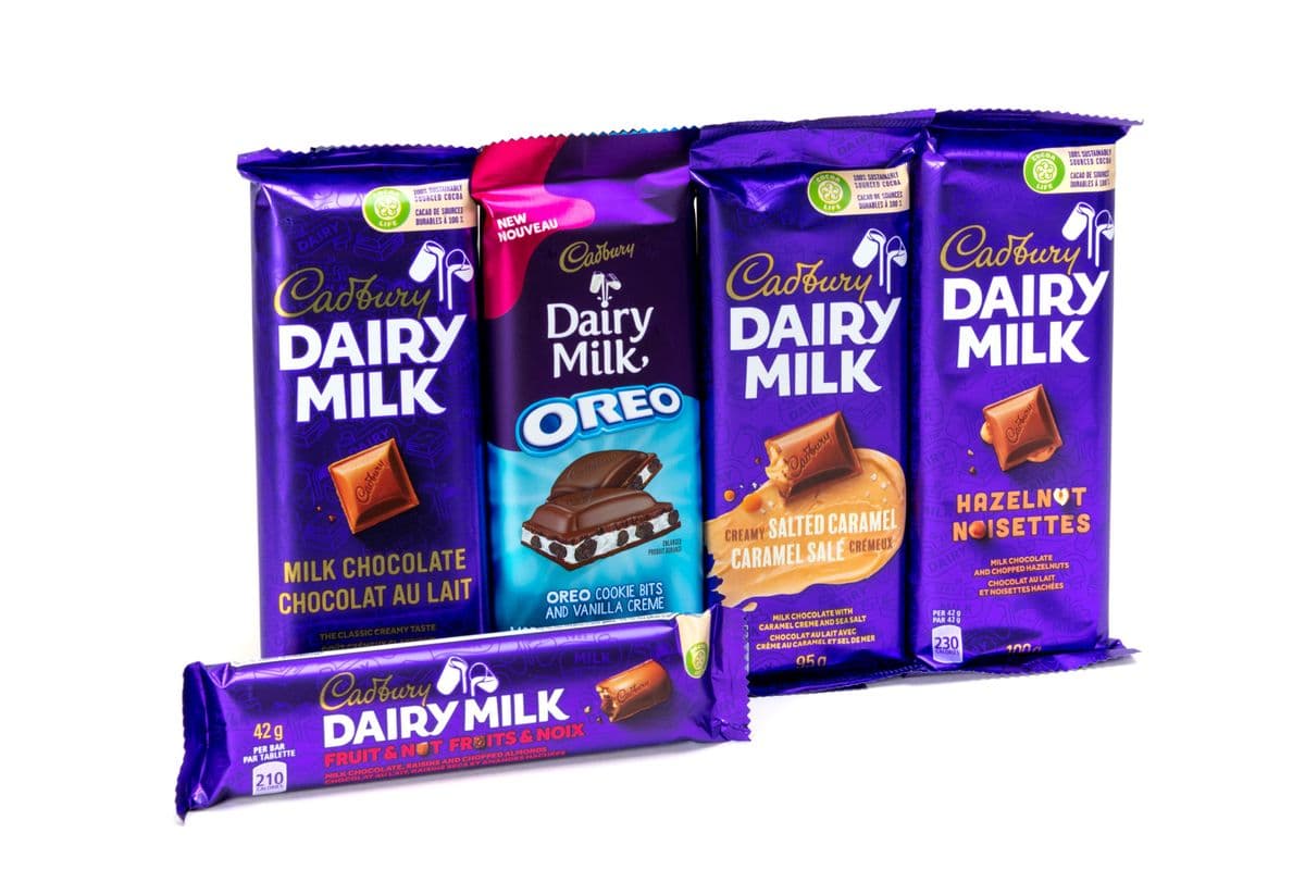 Dairy Milk Products (42 - 100g)