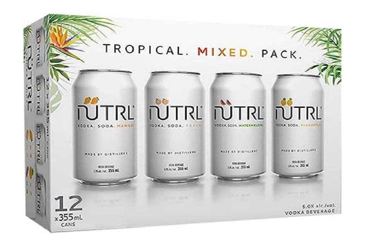 Nutrl Tropical Mixer (12 x 355 ml Cans)