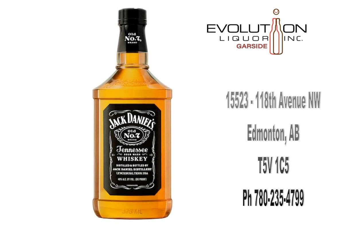 Jack Daniel's Old No. 7 Tennessee Whiskey 0375G (1 x 375ml Glass Bottle)