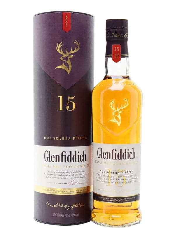GLENFIDDICH 15YR SOLERA (1 x 750ml)