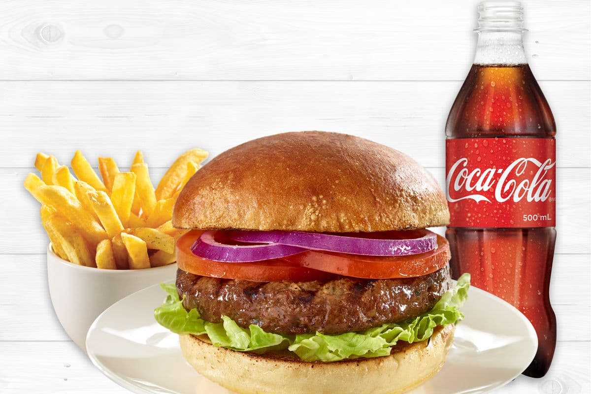 The Veggie Burger Combo