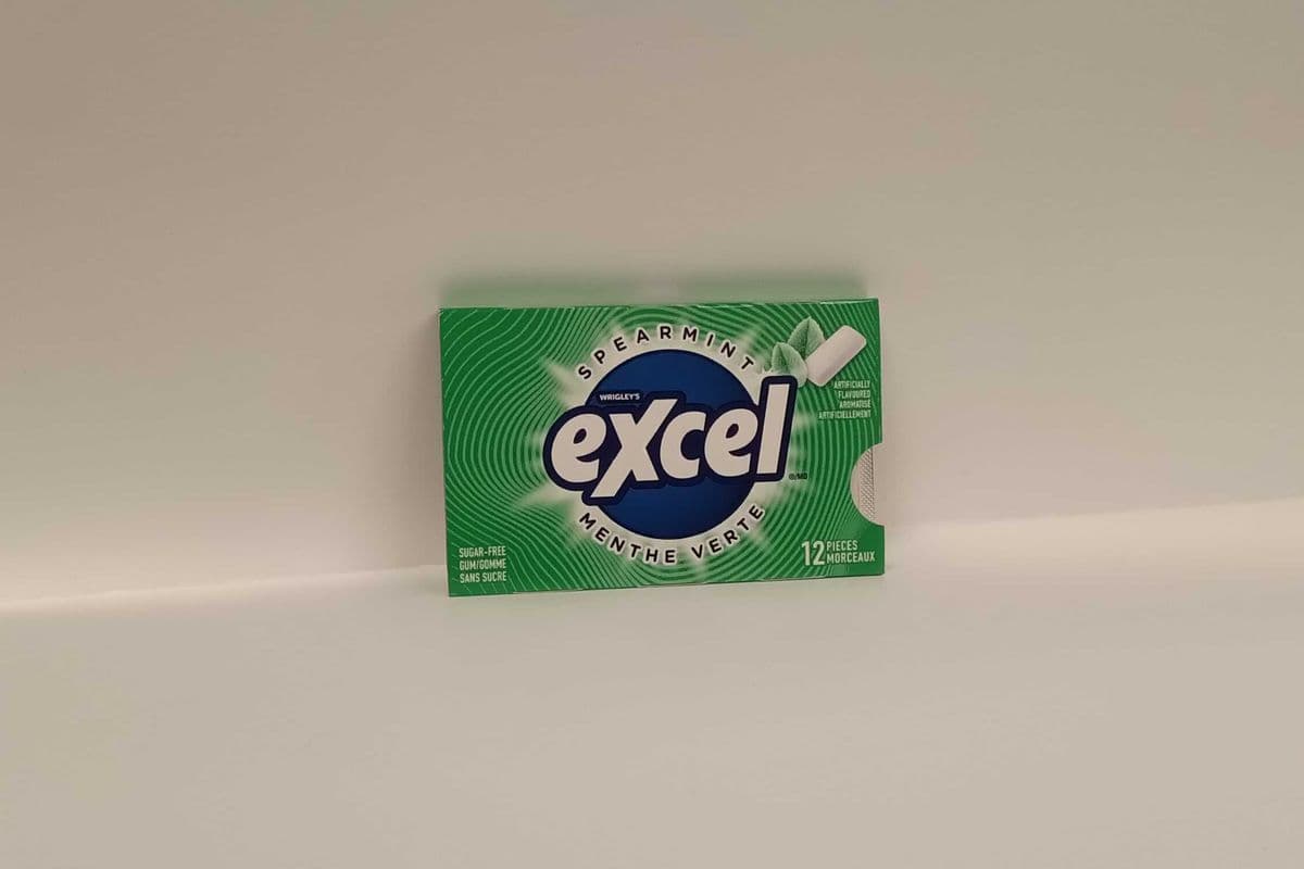 Wrigley's Excel Gum - Spearmint - 12 Pieces