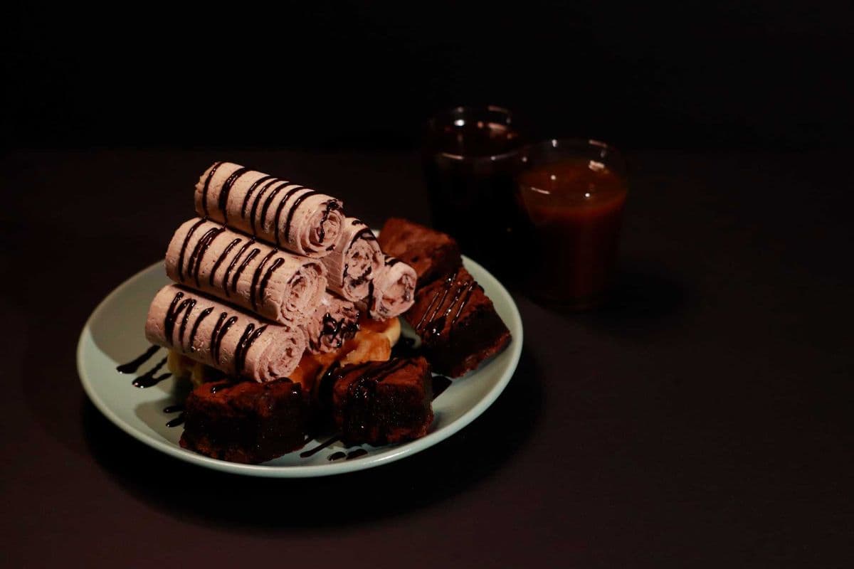 Double Chocolate Brownie Roffle