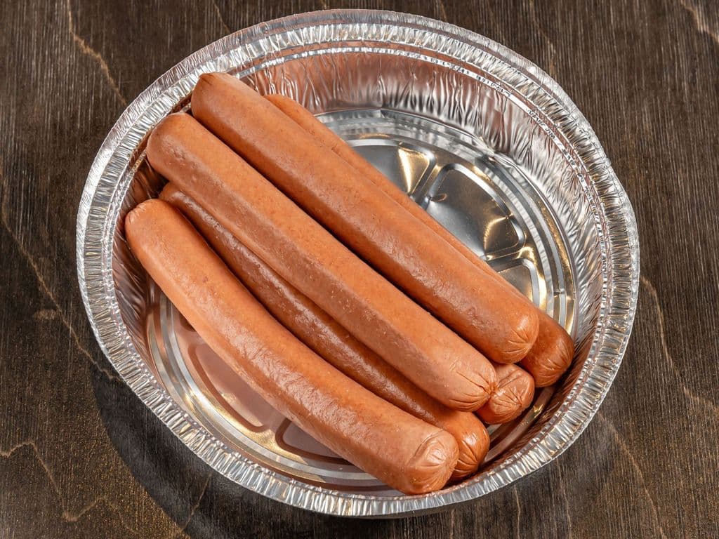 12 HOT DOG CRU/ 12 RAW HOT DOG