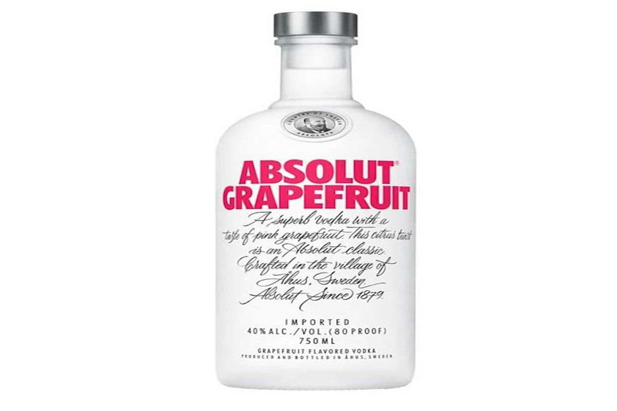 Absolut Grapefruit VODKA 750 ML (1 x 750ml)