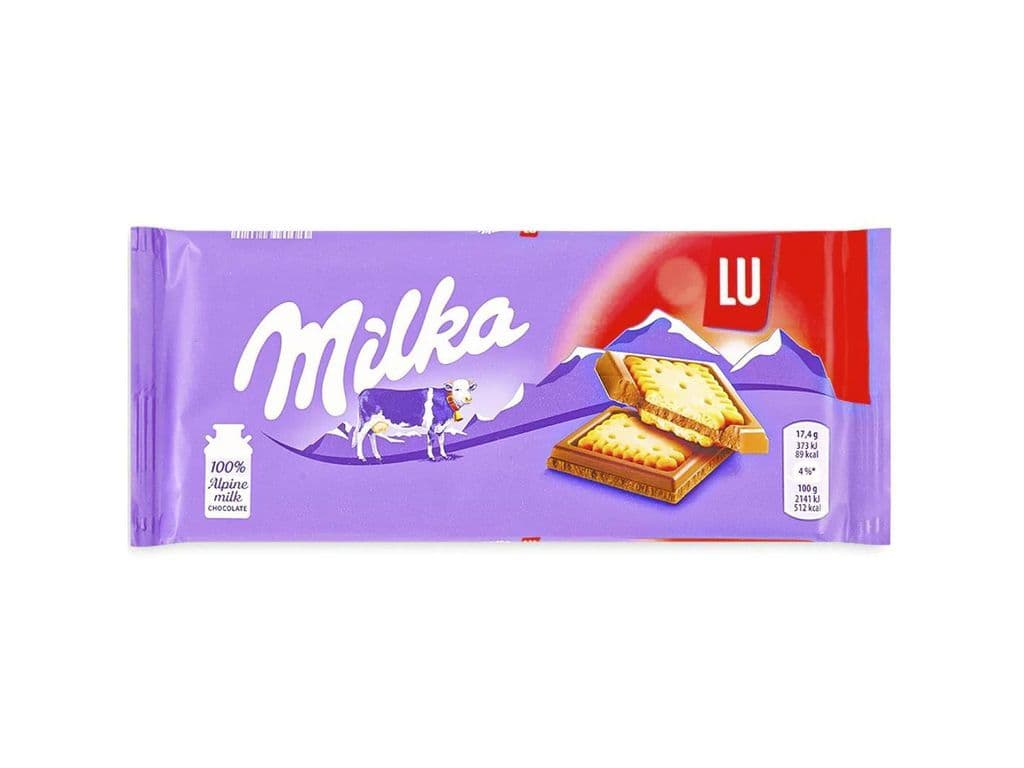 Milka Lu Cookie Biscuit Chocolate Bar