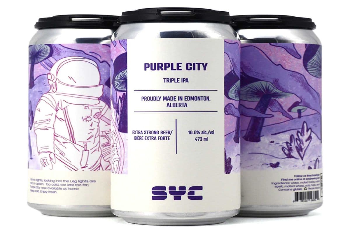 SYC PURPLE CITY 4 CANS (4 x 473ML)