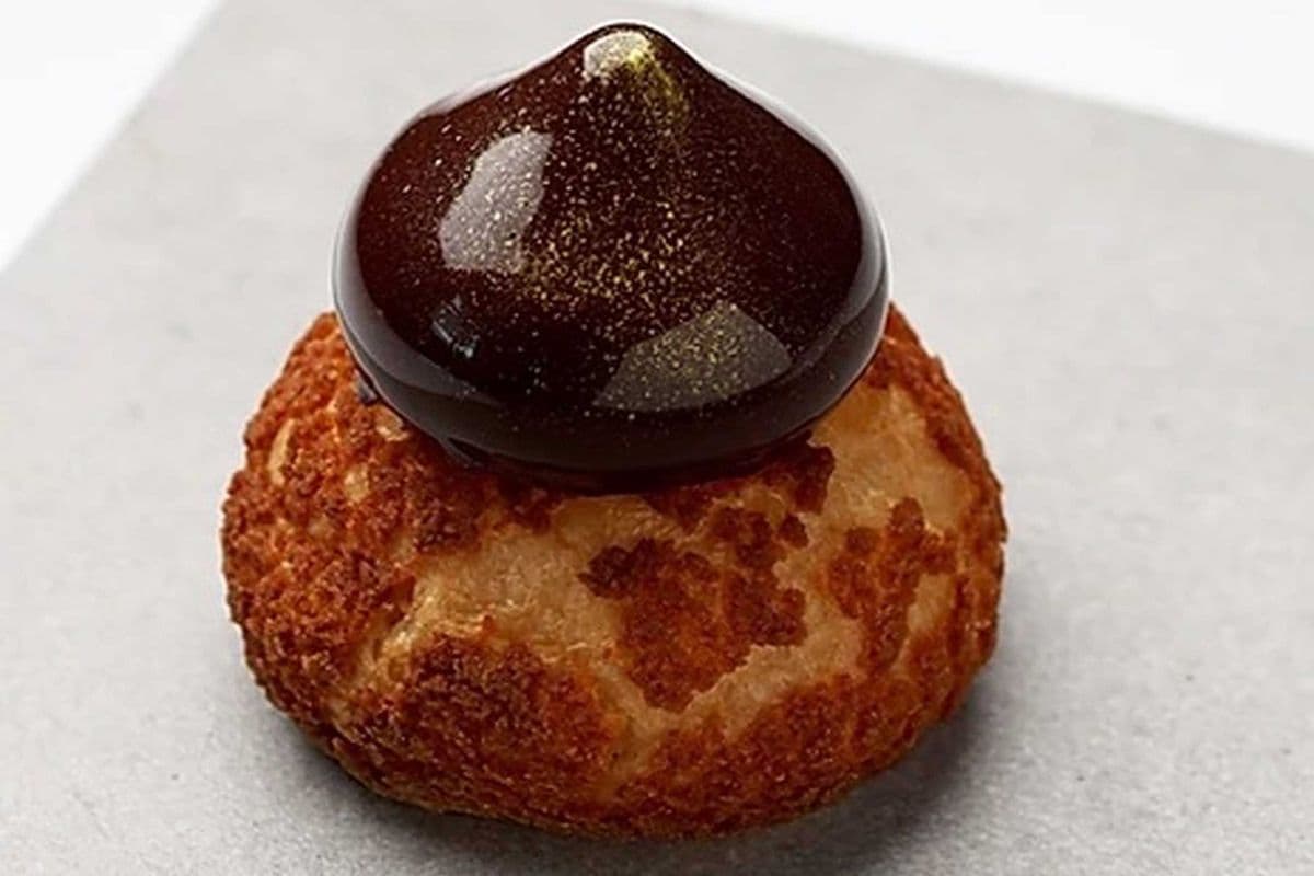 Chocolate Strawberry Choux